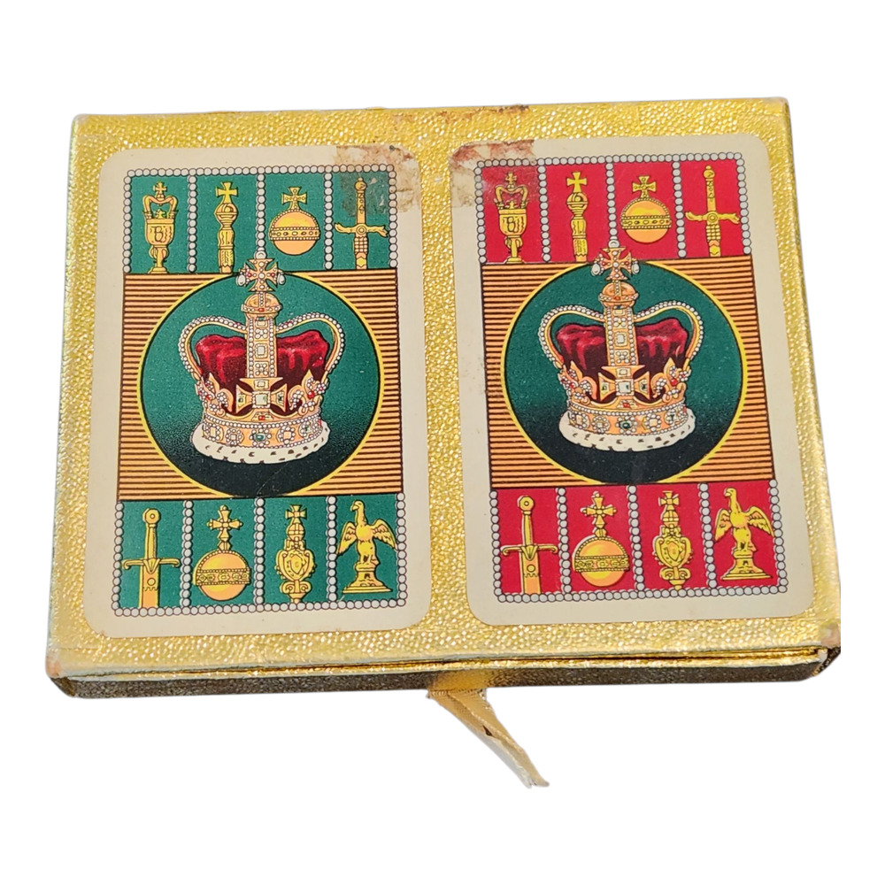 Vintage Piatnik Kingsbridge‎ Coronation Playing Cards Austira